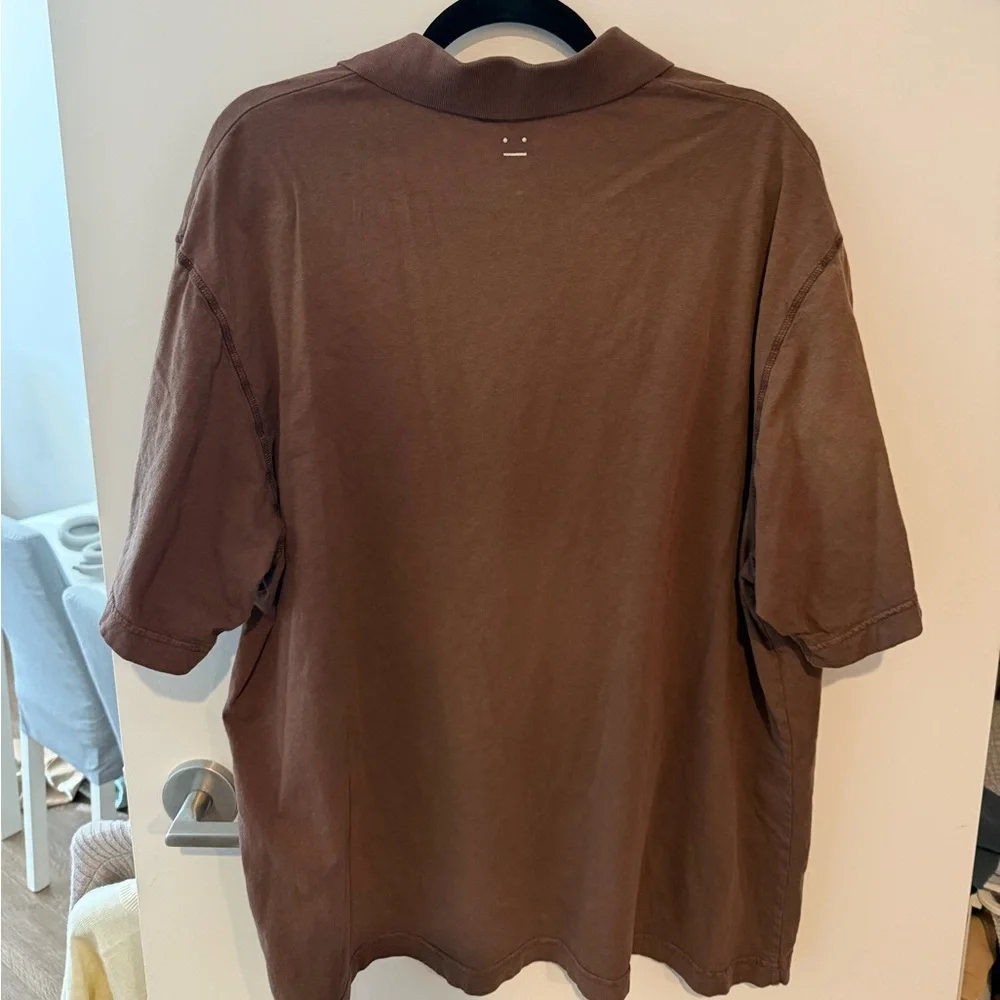 Acne Studios Brown Men’s Polo Shirt - Picture 6 of 6